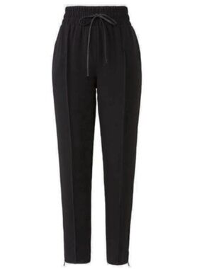 cinq a sept Black Adalie Drawstring Trousers